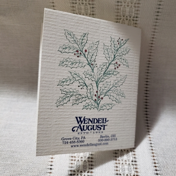 Beautiful Vintage 1986 Wendell August Forge Teddy Bear Forged Aluminum Ornament - Picture 13 of 16